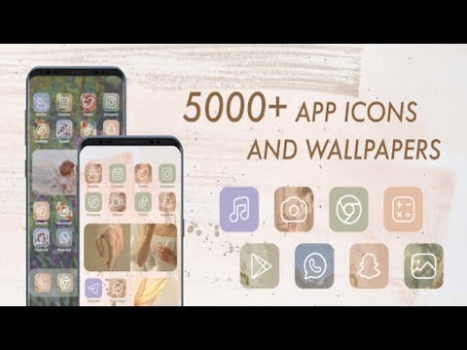 İndir Themepack - App Icons, Widgets Özelleştirme Android için Ekran görüntüsü 8