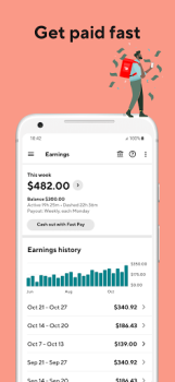 İndir DoorDash - Dasher İş Dünyası Android için Ekran görüntüsü 2