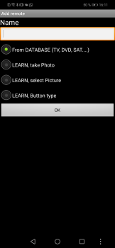İndir BlueIR - Universal Remote Araçlar Android için Ekran görüntüsü 2