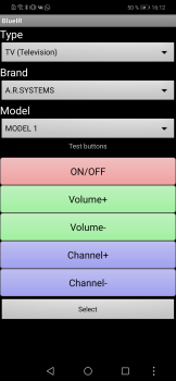 İndir BlueIR - Universal Remote Araçlar Android için Ekran görüntüsü 3