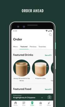İndir Starbucks Yiyecek & İçecek Android için Ekran görüntüsü 3