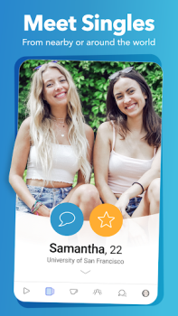 İndir Clover - Live Stream Dating Flört Android için Ekran görüntüsü 2