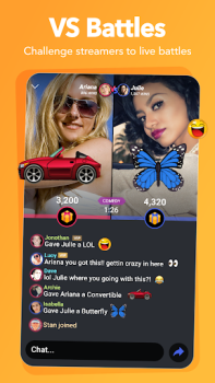 İndir Clover - Live Stream Dating Flört Android için Ekran görüntüsü 4