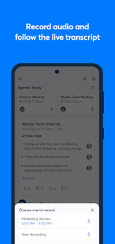 İndir Otter: Transcribe Voice Notes İş Android için Ekran görüntüsü 2