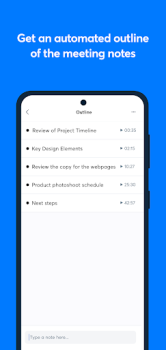 İndir Otter: Transcribe Voice Notes İş Android için Ekran görüntüsü 7