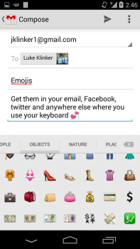 İndir Sliding Emoji Keyboard - iOS Çeşitli Android için Ekran görüntüsü 2