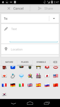 İndir Sliding Emoji Keyboard - iOS Çeşitli Android için Ekran görüntüsü 3