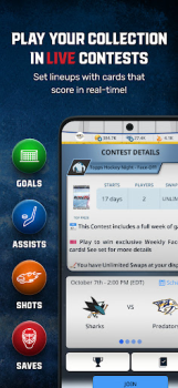İndir Topps® NHL SKATE™ Card Trader Spor Android için Ekran görüntüsü 5