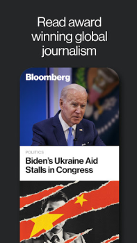 İndir Bloomberg: Finance Market News Haberler & Dergiler Android için Ekran görüntüsü 2