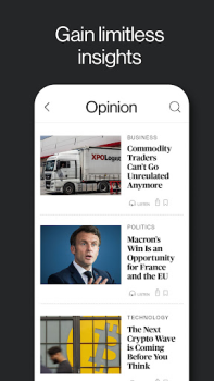 İndir Bloomberg: Finance Market News Haberler & Dergiler Android için Ekran görüntüsü 7