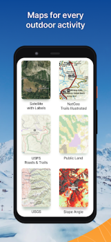 İndir Gaia GPS: Offroad Hiking Maps Haritalar ve Navigasyon Android için Ekran görüntüsü 4
