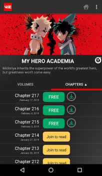 İndir VIZ Manga Çizgi Romanlar Android için Ekran görüntüsü 2