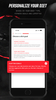 İndir RP Diet Coach & Meal Planner Sağlık & Fitness Android için Ekran görüntüsü 2