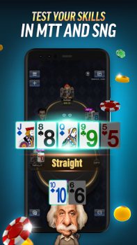 İndir PokerBROS: Play NLH, PLO, OFC Sosyal Android için Ekran görüntüsü 6