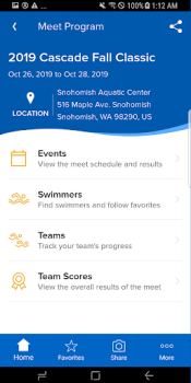 İndir Meet Mobile: Swim Spor Android için Ekran görüntüsü 2