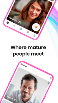 İndir DateMyAge Mature & Senior Date Flört Android için