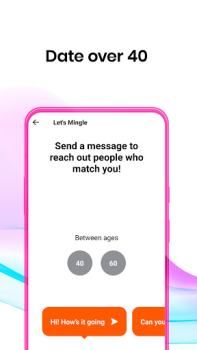 İndir DateMyAge Mature & Senior Date Flört Android için Ekran görüntüsü 4