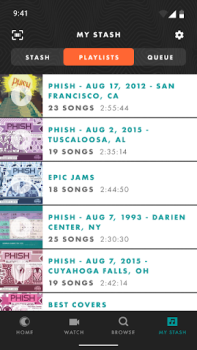 İndir LivePhish Müzik ve Ses Android için Ekran görüntüsü 6