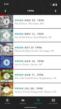 İndir LivePhish Müzik ve Ses Android için Ekran görüntüsü 7