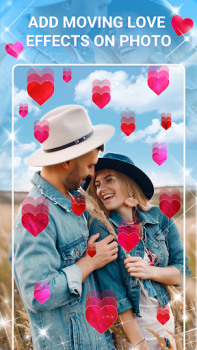 İndir Aşk Fotoğraf Canlı Efekt Eğlence Android için Ekran görüntüsü 2