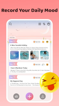 İndir Mood Diary - Diary With Lock Yaşam Tarzı Android için