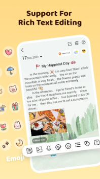 İndir Mood Diary - Diary With Lock Yaşam Tarzı Android için Ekran görüntüsü 2