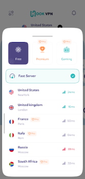 İndir Hook VPN - Fast & Secure VPN Araçlar Android için Ekran görüntüsü 5