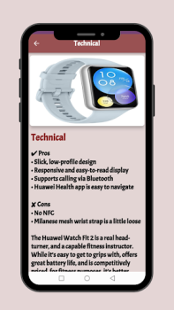 İndir Huawei watch fit 2 Guide Eğitim Android için Ekran görüntüsü 5