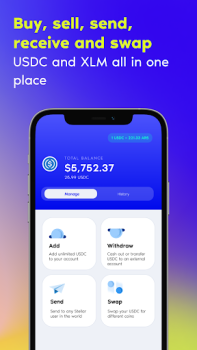 İndir Vibrant: Your USDC Wallet Finans Android için Ekran görüntüsü 4