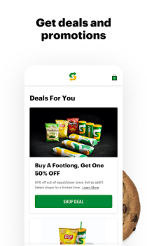İndir Subway® Yiyecek & İçecek Android için Ekran görüntüsü 6