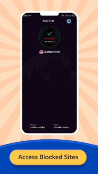 İndir Ruby VPN | safe | High Quality Araçlar Android için Ekran görüntüsü 6