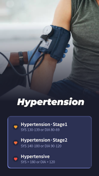 İndir Tansiyon Sağlık & Fitness Android için Ekran görüntüsü 4