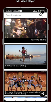 İndir MK Video Player Eğlence Android için Ekran görüntüsü 5