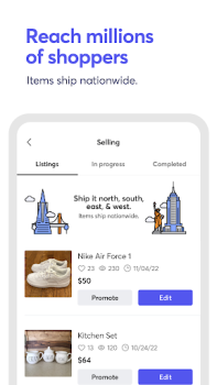 İndir Mercari: Buy and Sell App Alışveriş Android için Ekran görüntüsü 6