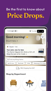 İndir Wayfair - Shop All Things Home Alışveriş Android için Ekran görüntüsü 6