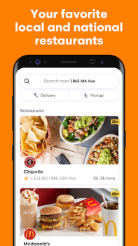 İndir Grubhub: Food Delivery Yiyecek & İçecek Android için Ekran görüntüsü 4