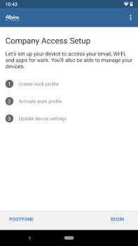 İndir Intune Şirket Portalı İş Dünyası Android için Ekran görüntüsü 6