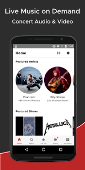 İndir nugs.net Müzik ve Ses Android için Ekran görüntüsü 2