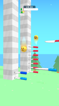 İndir Ball Up: Knife Racing Eylem Android için Ekran görüntüsü 2