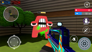 İndir Alphabet Shooter: Survival FPS Eylem Android için Ekran görüntüsü 2