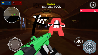 İndir Alphabet Shooter: Survival FPS Eylem Android için Ekran görüntüsü 3