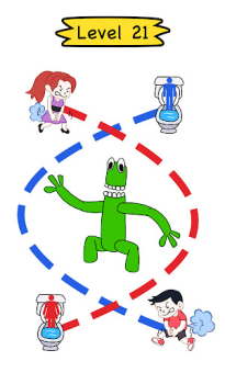 İndir Toilet Rush Race: Draw Puzzle Bulmaca Oyunları Android için Ekran görüntüsü 4
