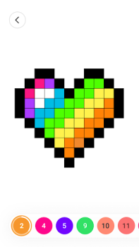 İndir Color by Number：Coloring Games Masa oyunları Android için Ekran görüntüsü 4