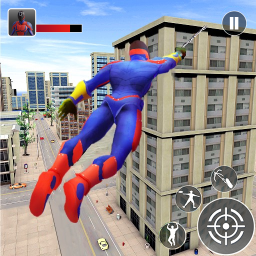 Logo Hero Rope: City Battle