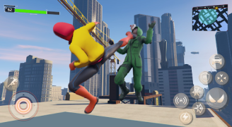 İndir Hero Rope: City Battle Eylem Android için Ekran görüntüsü 3