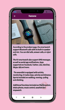 İndir x7 pro max smartwatch Guide Eğitim Android için Ekran görüntüsü 5