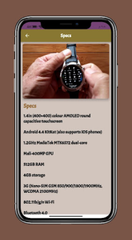İndir X5 Smart Watch Guide Eğitim Android için Ekran görüntüsü 6