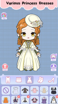 İndir Vlinder Doll: Dress up games Gündelik Android için Ekran görüntüsü 7