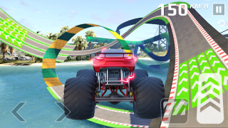 İndir Car Games: Monster Truck Stunt Yarış Android için Ekran görüntüsü 5
