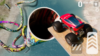 İndir Car Games: Monster Truck Stunt Yarış Android için Ekran görüntüsü 7